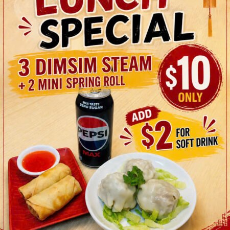 Lunch Special (Available 12:00 to 15:00)